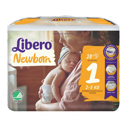 LIBERO NEWBORN- 1,28 PCS