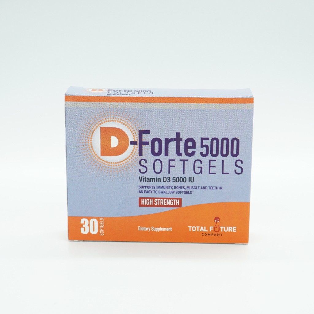 D-FORTE 5000 IU 30 SOFTGELS