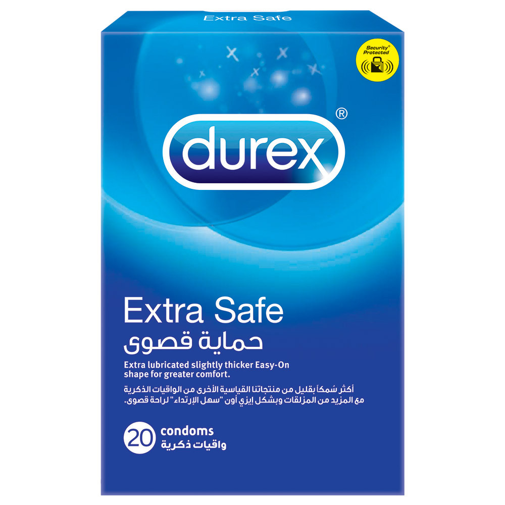 DUREX EXTRA SAFE 20'S