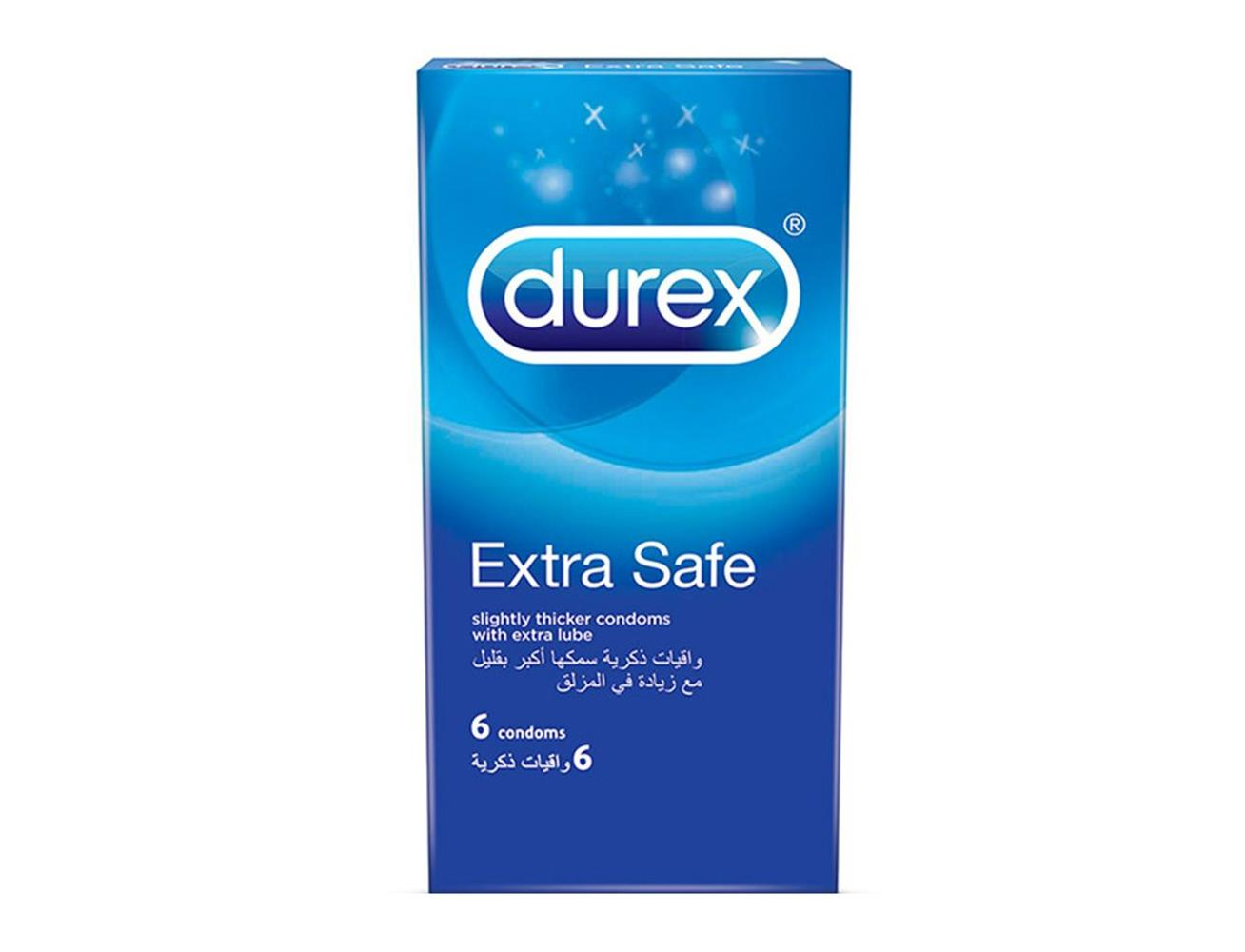 DUREX EXTRA SAFE 6'S