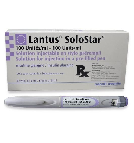 Lantus (Solostar) 100 IU/ml (3ml) Solution for Injection In a Pre-filled Pen